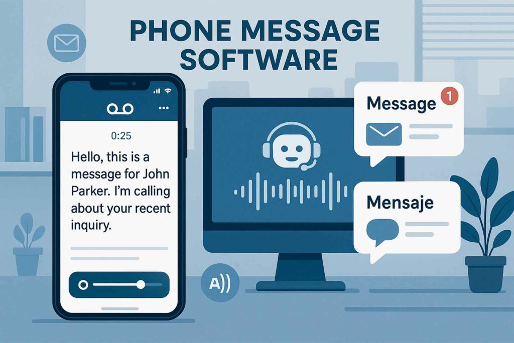 The Strategic Power of Phone Message Software for Business Efficiency 2025 1 Phone message software