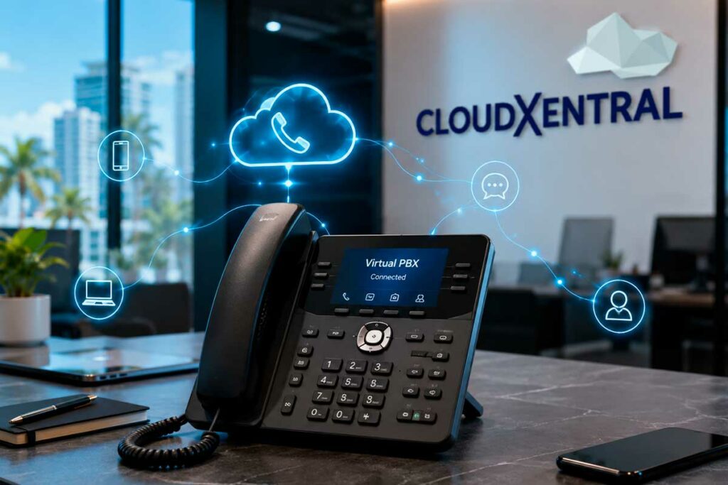 Virtual PBX in Florida | Modern Business Communication by CloudXentral 2026 9 Virtual PBX in Florida