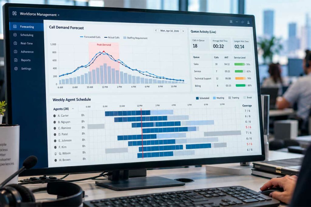Contact Center Workforce Forecasting