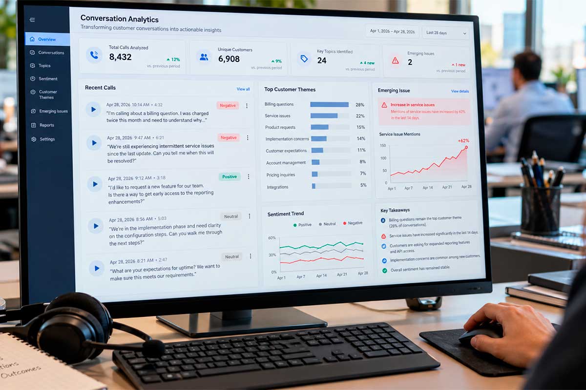 AI Voice of Customer Analysis