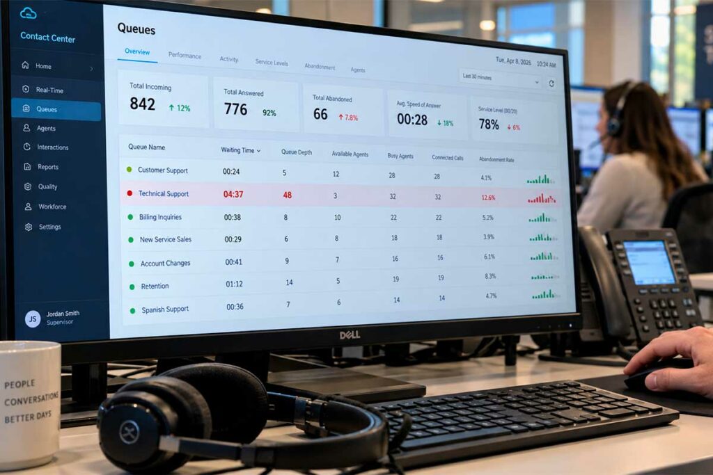 Contact Center Call Abandonment